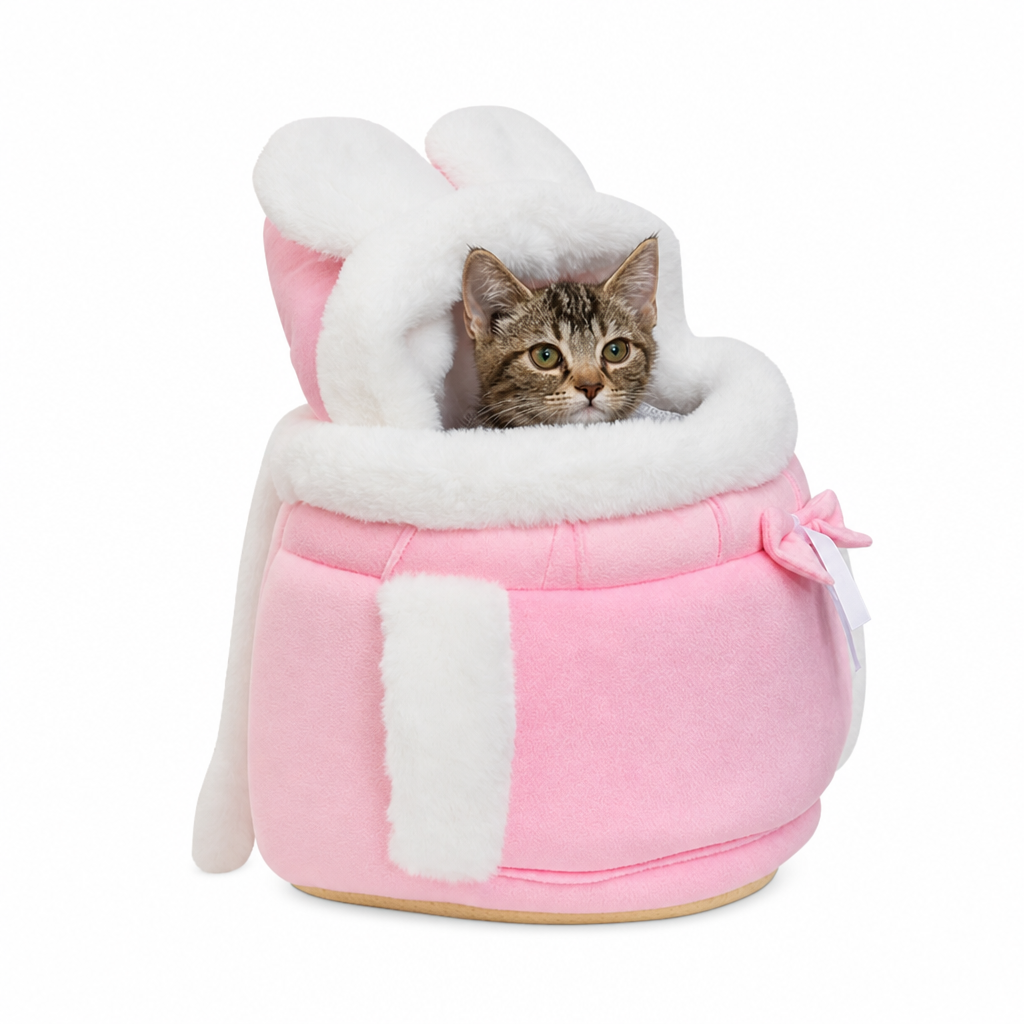 🐾 Limited-Time Offer! 🔥 Fleece-Lined Pet Carrier Backpack 🎒– Keep Your Cat Cosy & Close on Chilly Autumn & Winter Adventures ✨