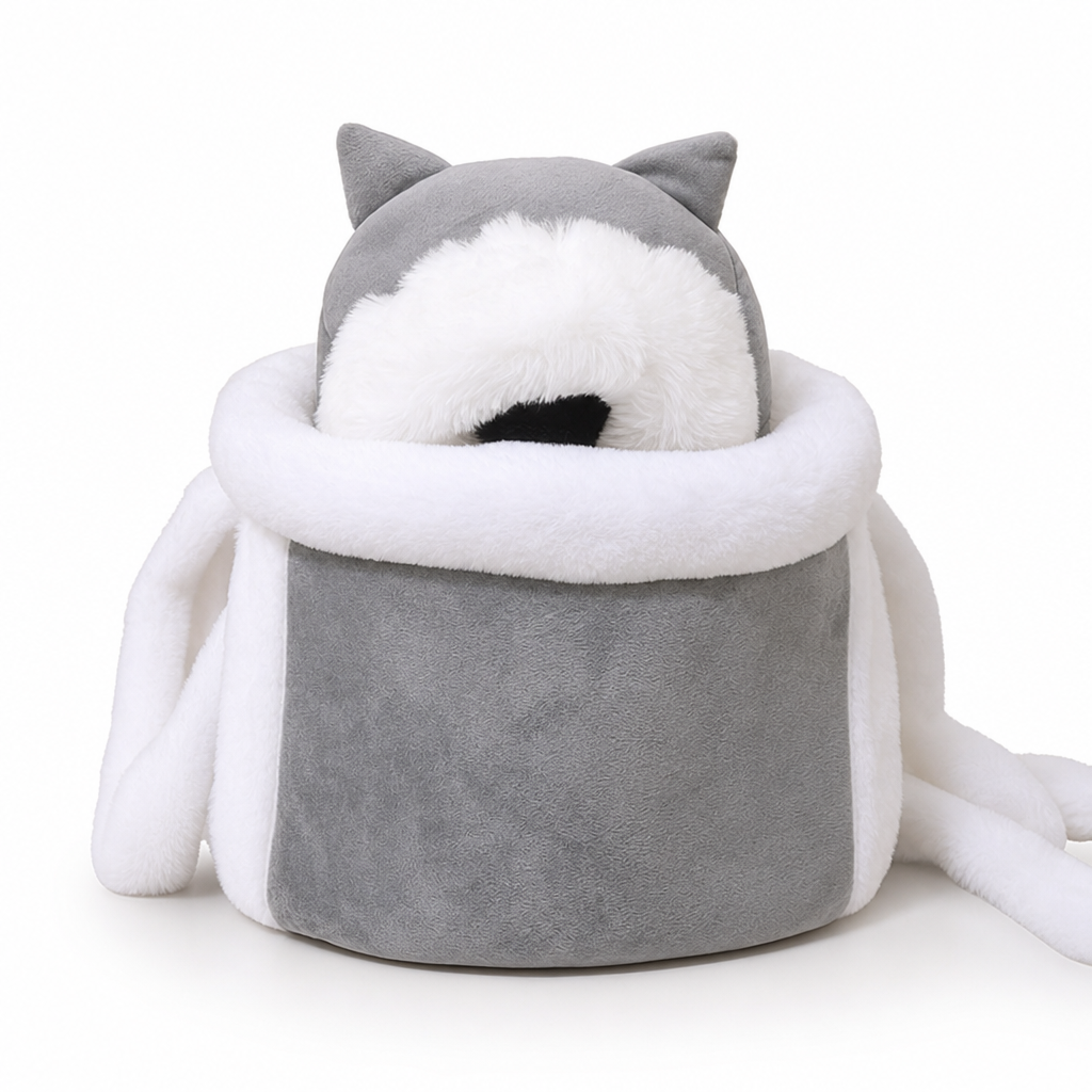 🐾 Limited-Time Offer! 🔥 Fleece-Lined Pet Carrier Backpack 🎒– Keep Your Cat Cosy & Close on Chilly Autumn & Winter Adventures ✨