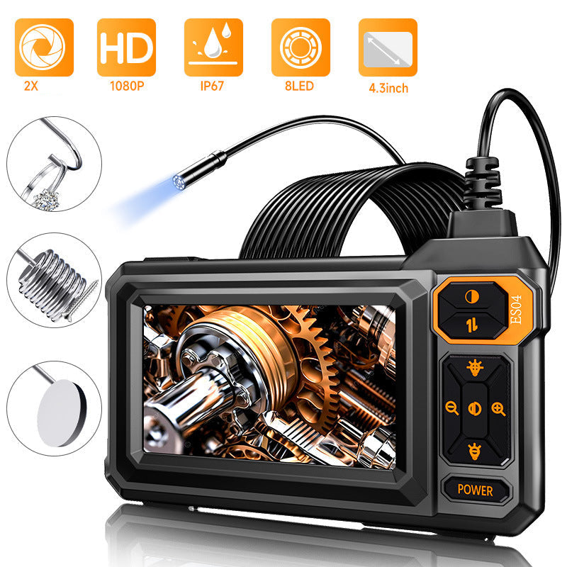 📢📢50% OFF !! ⏰HD Inspection Endoscope – See Inside Pipes, Engines & Tight Spaces Clearly, A Handy Tool for DIY Checks & Repairs 🔍