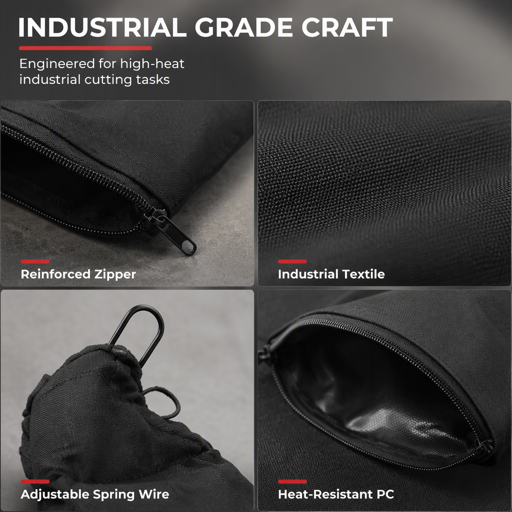 📢📢50% OFF !! ⏰Dust Collection Bag with Steel Wire Clamp for 10 Inch 255 Aluminum and Miter Saw