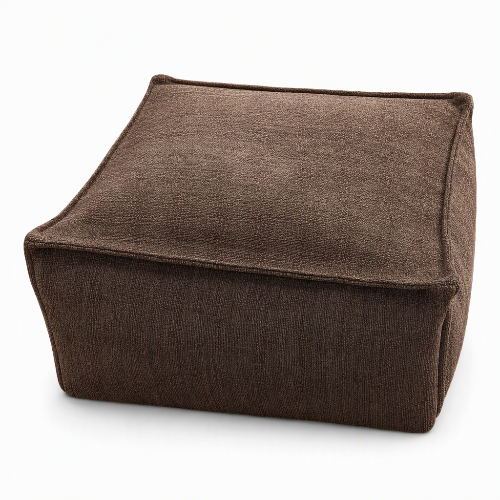 🧺 Storage Stool Cover: Fill with Clothes, 100kg Support, Wide Zipper, Washable, 45x45x23cm