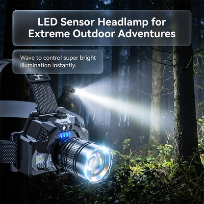 📢📢50% OFF !! ⏰Rechargeable Ultra-Bright LED Headlamp