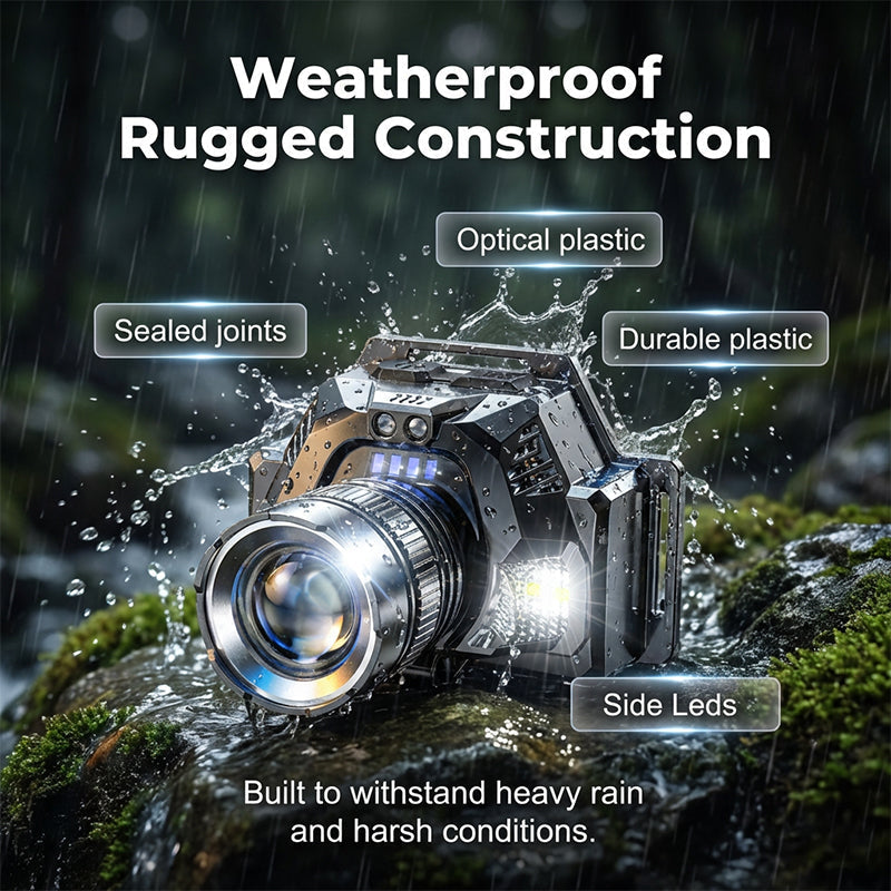 📢📢50% OFF !! ⏰Rechargeable Ultra-Bright LED Headlamp