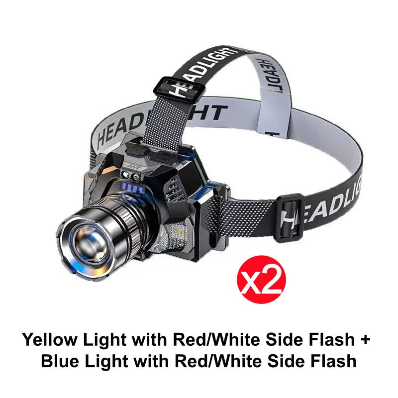 📢📢50% OFF !! ⏰Rechargeable Ultra-Bright LED Headlamp