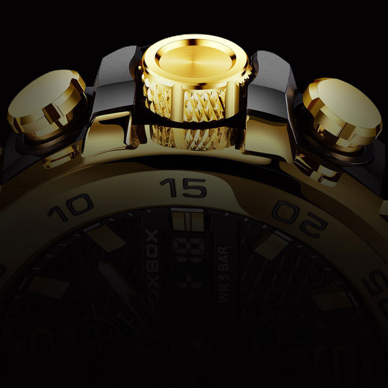 📢 Limited-Time Offer! ⌚ Men's Multifunctional Watch with Dual Display – Dual Time Zones & Everyday Style✨