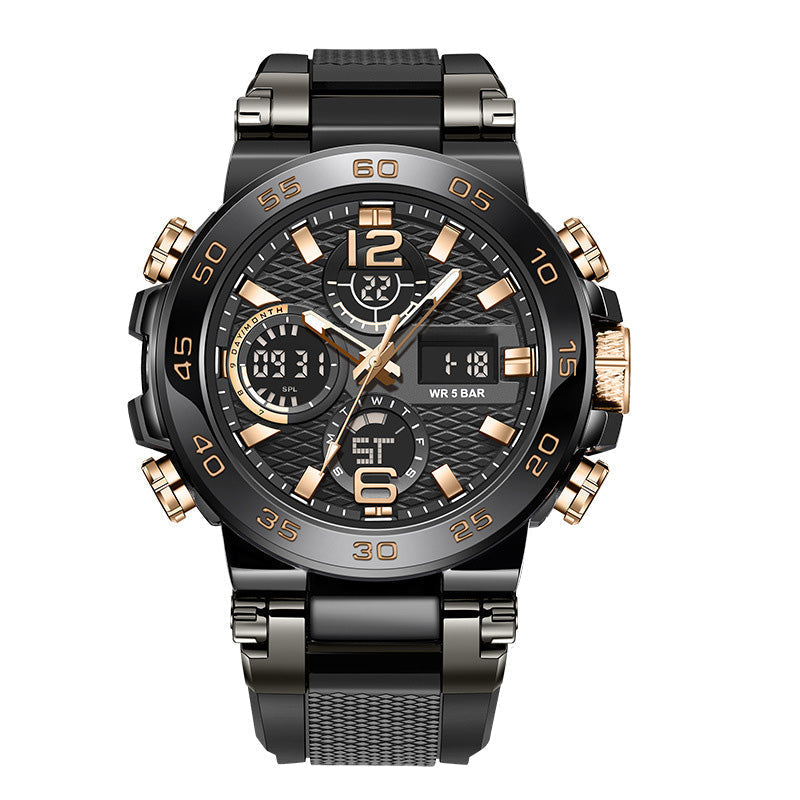 📢 Limited-Time Offer! ⌚ Men's Multifunctional Watch with Dual Display – Dual Time Zones & Everyday Style✨