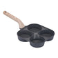 4-Cup Divided Non-Stick Frying Pan For Breakfast