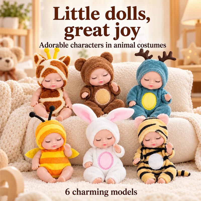 Mini Reborn Baby Dolls Lifelike Realistic Baby Dolls