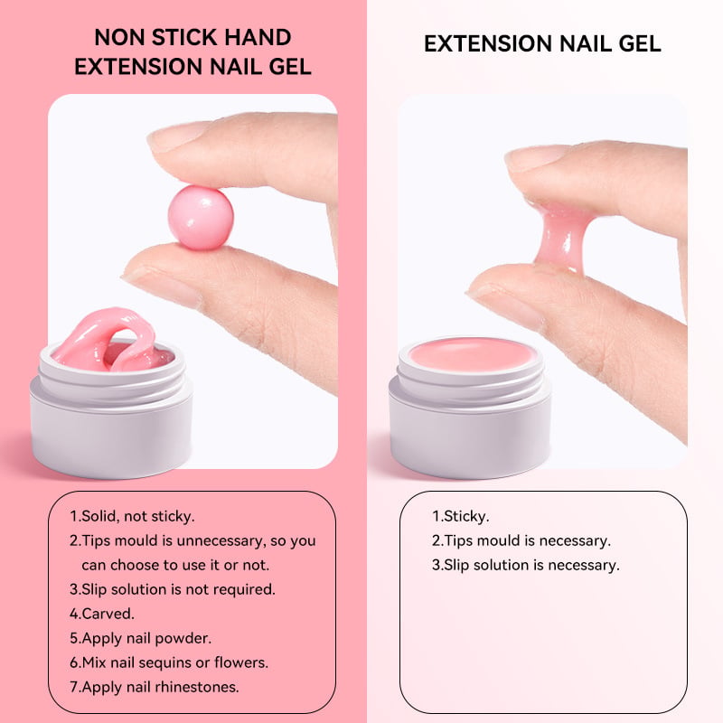💅✨Time-Limited Special Price: ￡10.99!! ⏳Solid Nail Extension Builder Gel — Non-Flowing, Easy to Use 🥳
