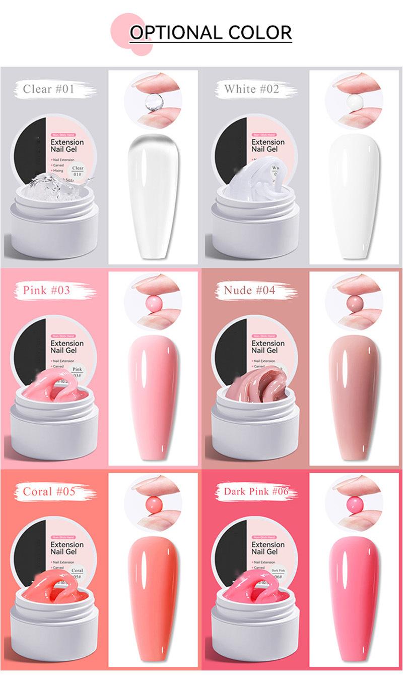 💅✨Time-Limited Special Price: ￡10.99!! ⏳Solid Nail Extension Builder Gel — Non-Flowing, Easy to Use 🥳