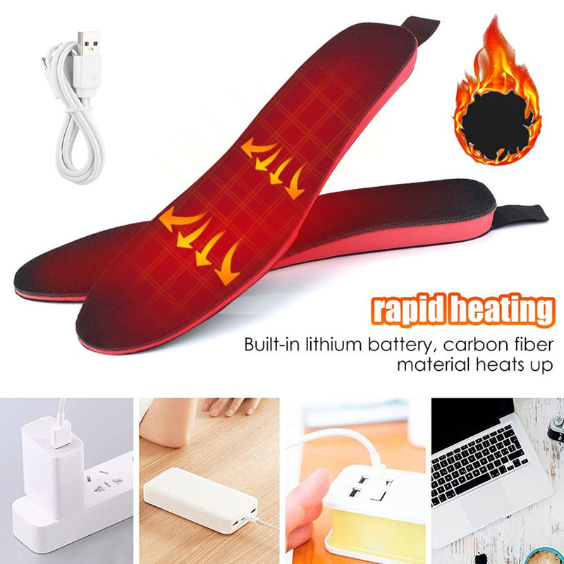 [warm gift] Rechargeable Electric Heating Insole with Remote Control