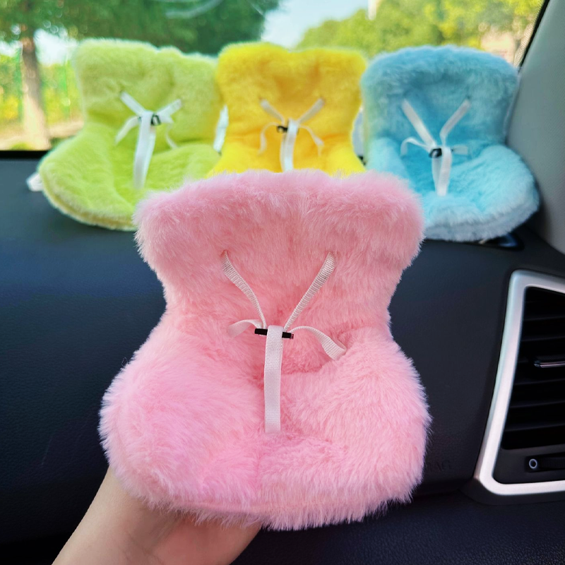 Plush Doll Safety Seat Car Air Vent Clip