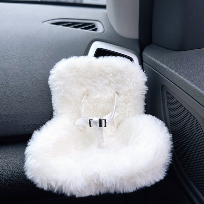Plush Doll Safety Seat Car Air Vent Clip