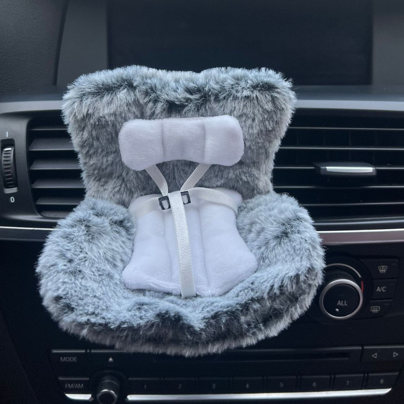 Plush Doll Safety Seat Car Air Vent Clip