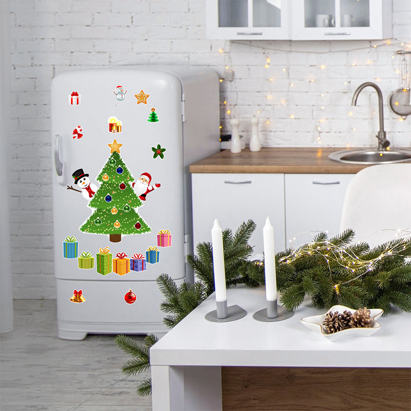 Christmas 3D Cartoon Magnetic Sticker
