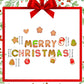 Christmas 3D Cartoon Magnetic Sticker