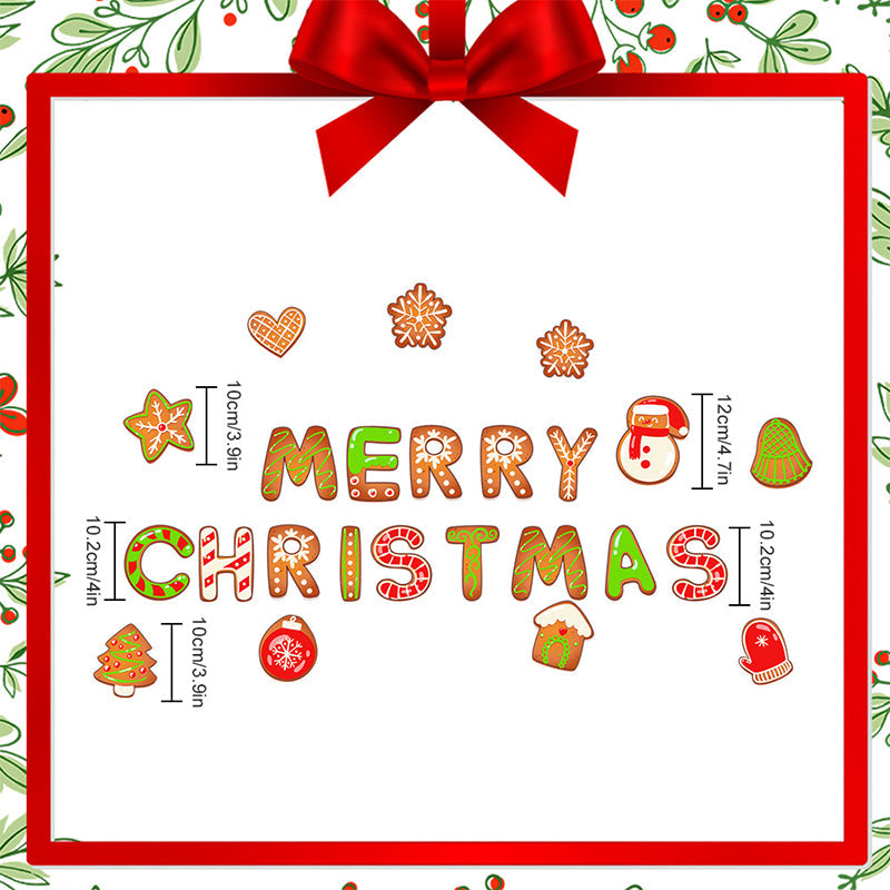 Christmas 3D Cartoon Magnetic Sticker