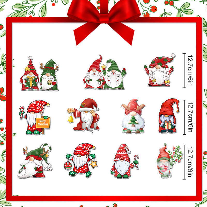 Christmas 3D Cartoon Magnetic Sticker