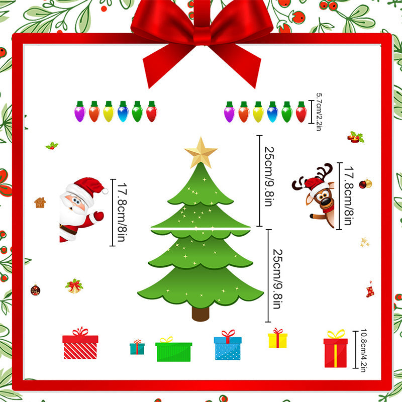 Christmas 3D Cartoon Magnetic Sticker