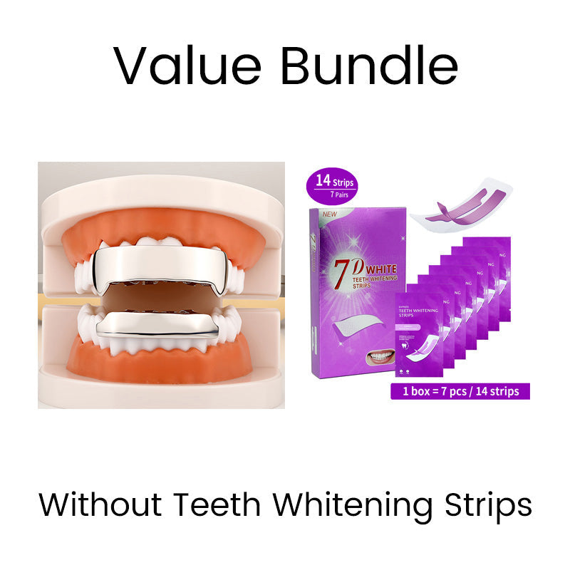 Iced-Out Zircon Hip Hop Grillz Set