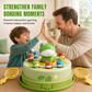Kids Electric Rotating Disc Toy with Bouncing Frogs