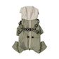🐕 Winter Pet Jacket: Integrated Leash Ring, Fleece-Lined, Waterproof, Chafe-Free, XS-2XL