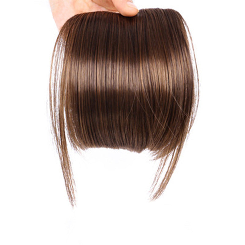 💇‍♀️Synthetic Straight Fringe Bangs Hair Extension – Instant Hairstyle Change✨