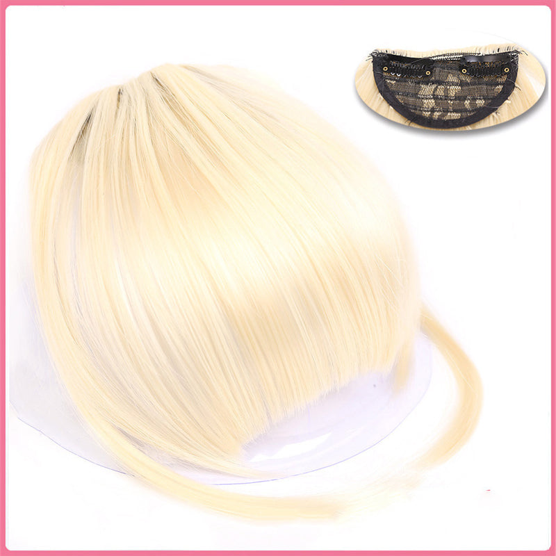💇‍♀️Synthetic Straight Fringe Bangs Hair Extension – Instant Hairstyle Change✨