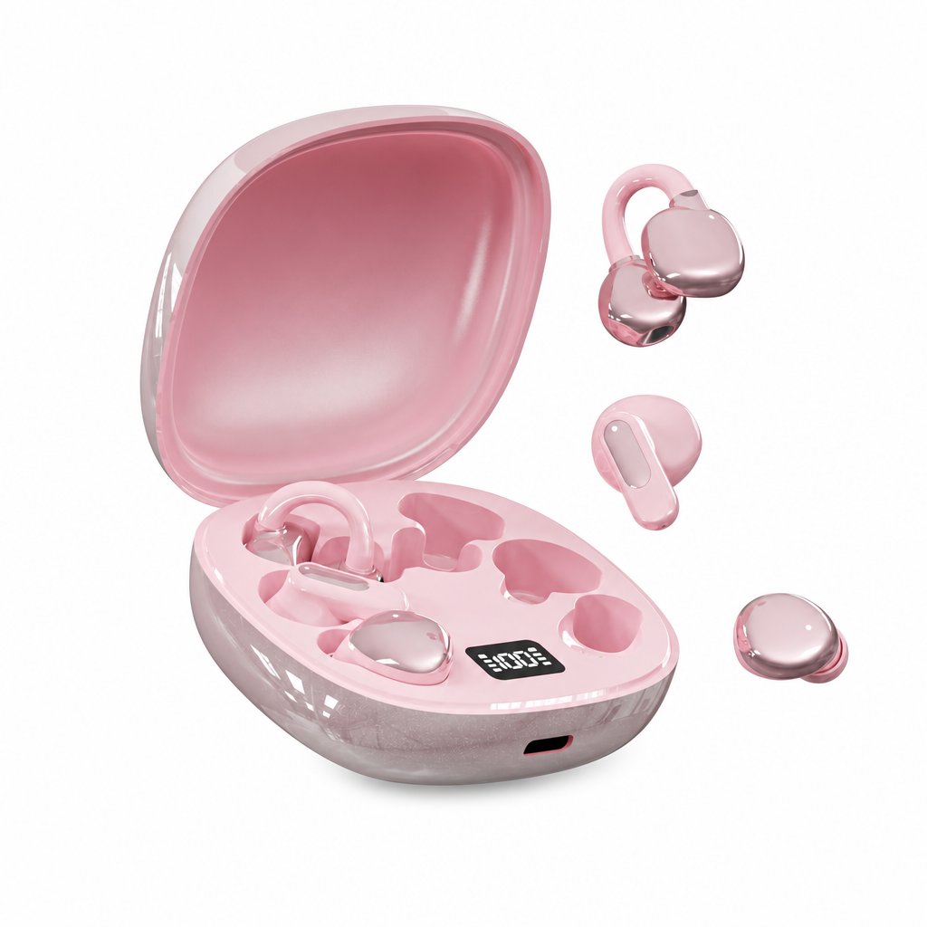 🎧✨ 3-in-1 Bluetooth Headset – 50% OFF! Sports clips + mini sleep buds, ergonomic fit, compact case – one set for workouts & deep sleep. 😴