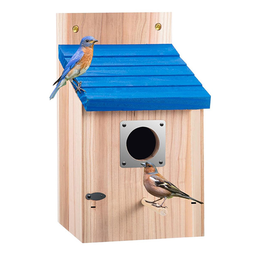 🐦Weatherproof Outdoor Wooden Birdhouse🏡