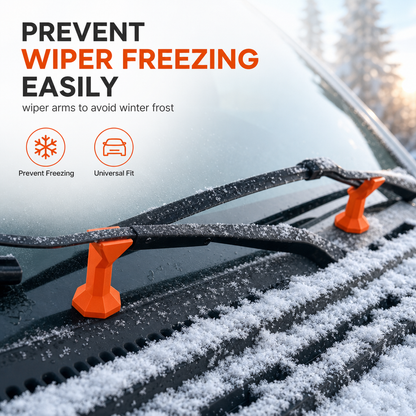 2-Pack Car Stand Plastic Anti-Freeze Wiper Protector for Winter