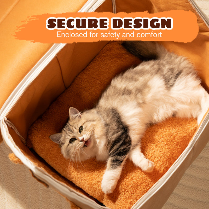🐱All-Season Washable Pet House Bed