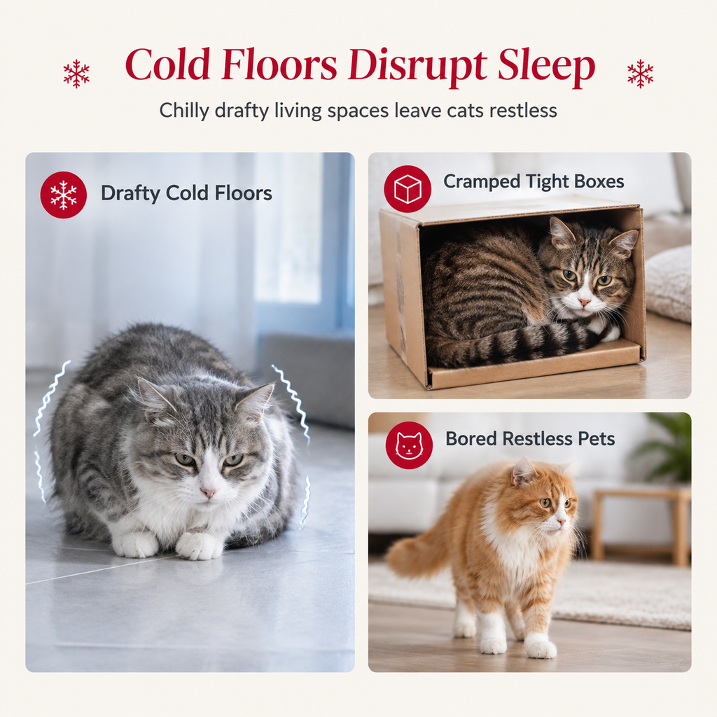 Removable and Washable Donut Cat Tunnel Bed Round Pet Nest Cushion Mat for Indoor Cats