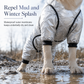 📢📢 50% OFF🐾Full Coverage Waterproof Dog Winter Jumpsuit Fleece Lined Thick Warm Four Legged Coat