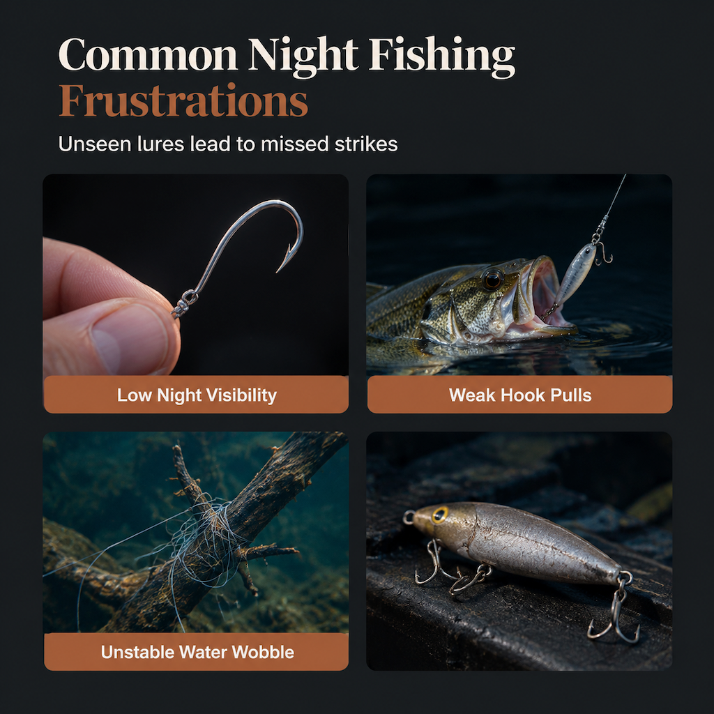 🔥50% OFF!!📢🎣 7cm 8g Luminous Minnow Hard Bait – Glow Brighter After Dark & Make Your Lure Easier to Track on Night Fishing Trips 🌙✨