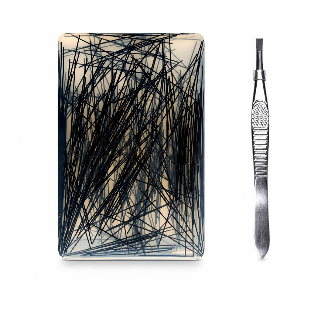 🔥50% OFF NOW!🧩 Rectangular Picking Fidget Toy – Anxiety Relief Tactile Plucking Sensory Toy with Metal Tweezers for Stress & Habit Relief