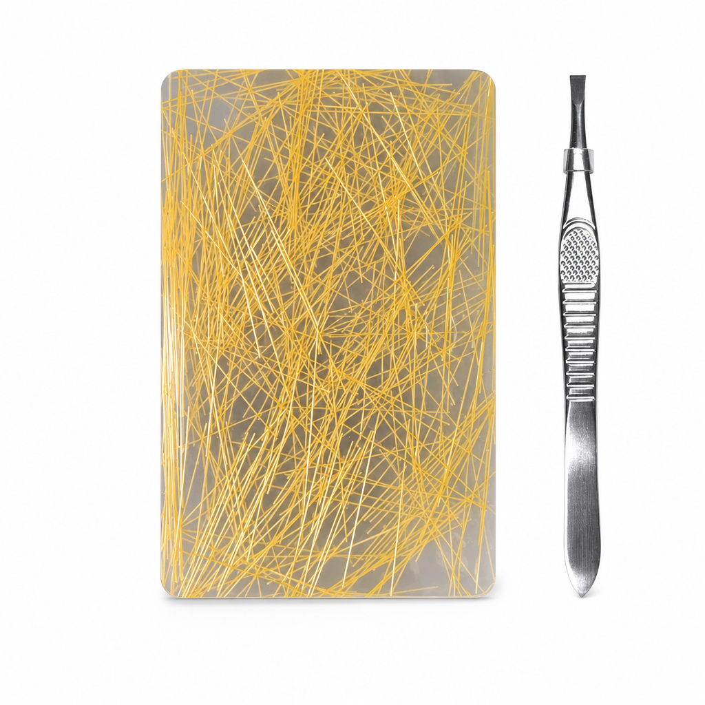 🔥50% OFF NOW!🧩 Rectangular Picking Fidget Toy – Anxiety Relief Tactile Plucking Sensory Toy with Metal Tweezers for Stress & Habit Relief