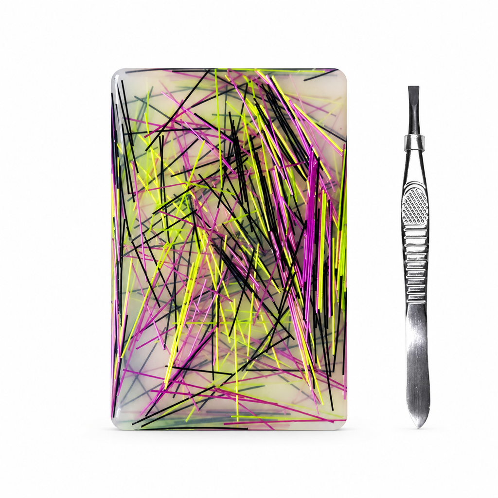 🔥50% OFF NOW!🧩 Rectangular Picking Fidget Toy – Anxiety Relief Tactile Plucking Sensory Toy with Metal Tweezers for Stress & Habit Relief