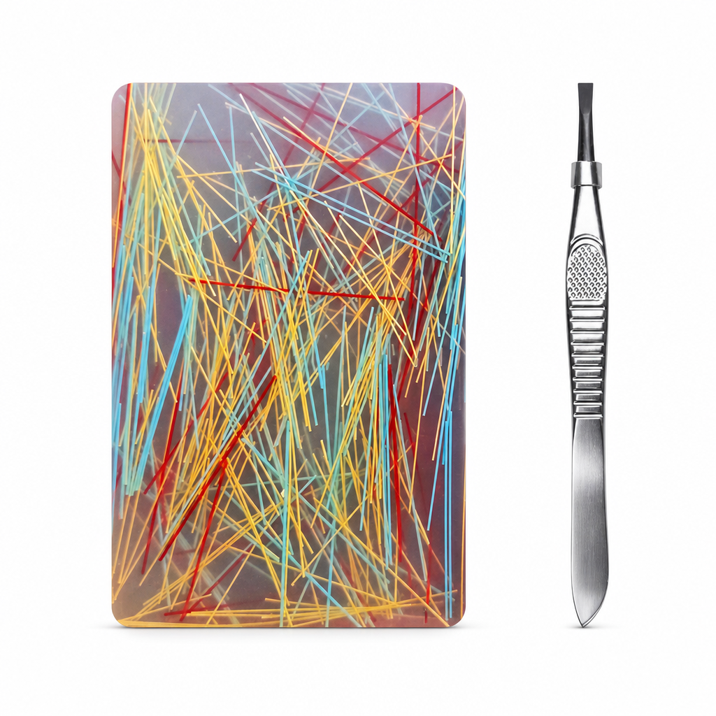 🔥50% OFF NOW!🧩 Rectangular Picking Fidget Toy – Anxiety Relief Tactile Plucking Sensory Toy with Metal Tweezers for Stress & Habit Relief