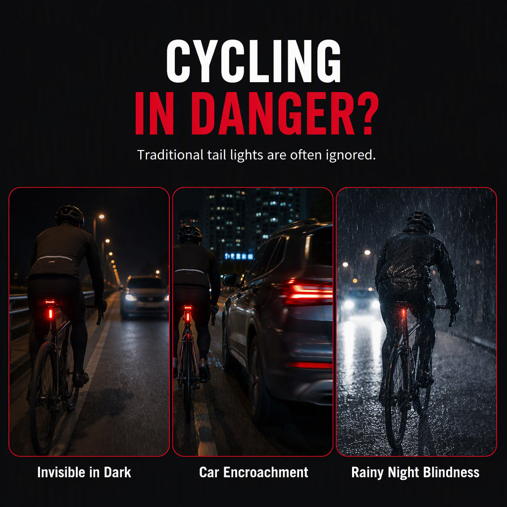 📢📢 50% OFF💡Rechargeable Safety Bike Taillight