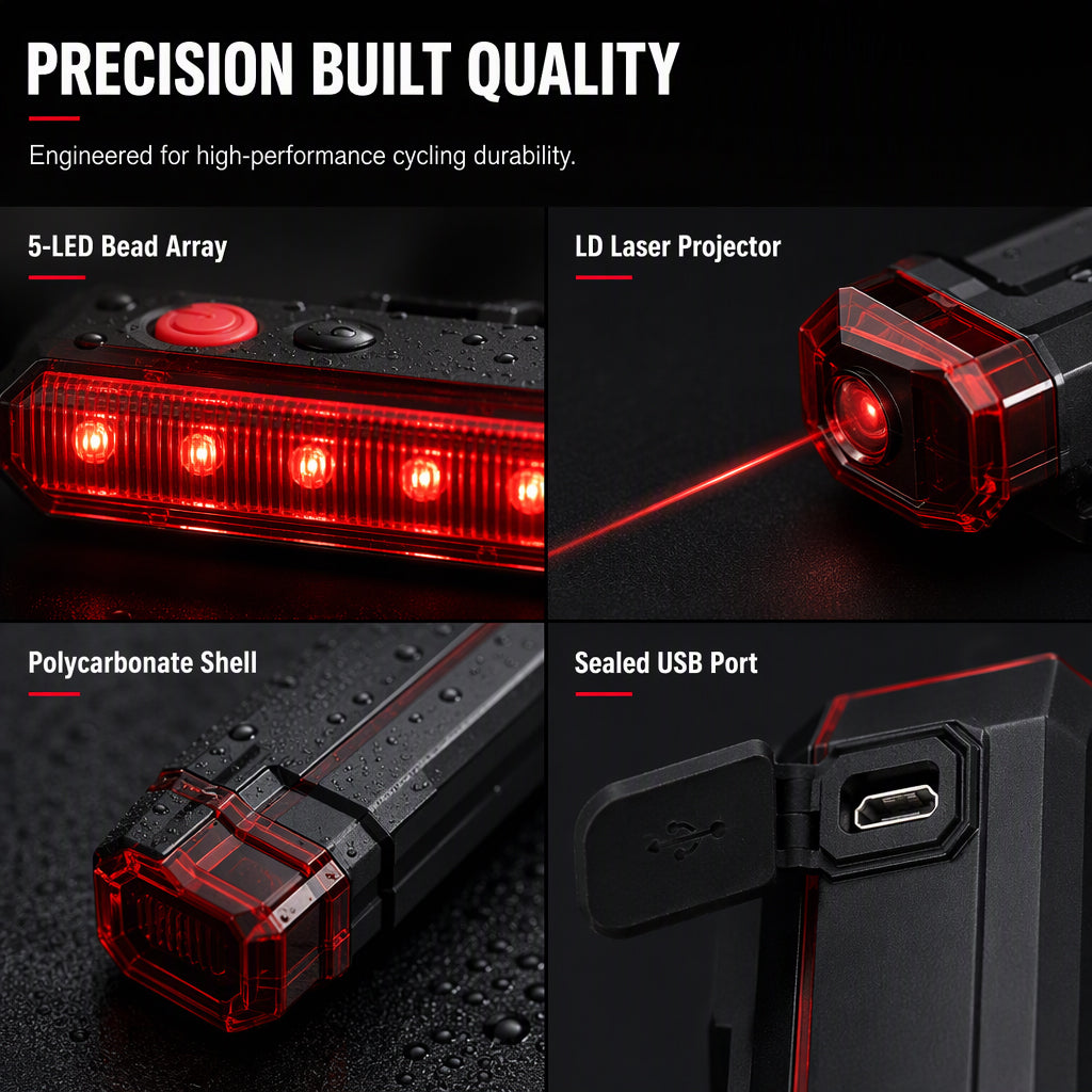 📢📢 50% OFF💡Rechargeable Safety Bike Taillight