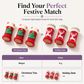 🌸 50% OFF NOW! 🌸Christmas Knitted Chair Leg Covers with Felt Pads Non Slip Thickened Table Feet Socks Floor Protectors 4-Piece Set