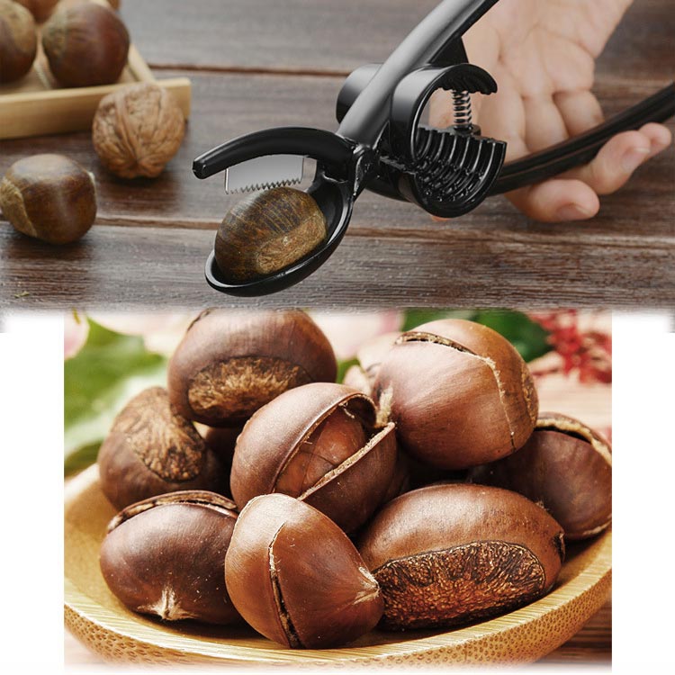 📢📢50%  OFF !! ⏰2-in-1 Chestnut & Nut Cracker