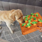 🥕Carrot Plush Toy for Dogs – Interactive Pull-Out Toy | Carrot Patch Mat