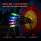 Automatic LED Lighted Arrow Nock for 6.2mm Inner Diameter Arrow Shafts