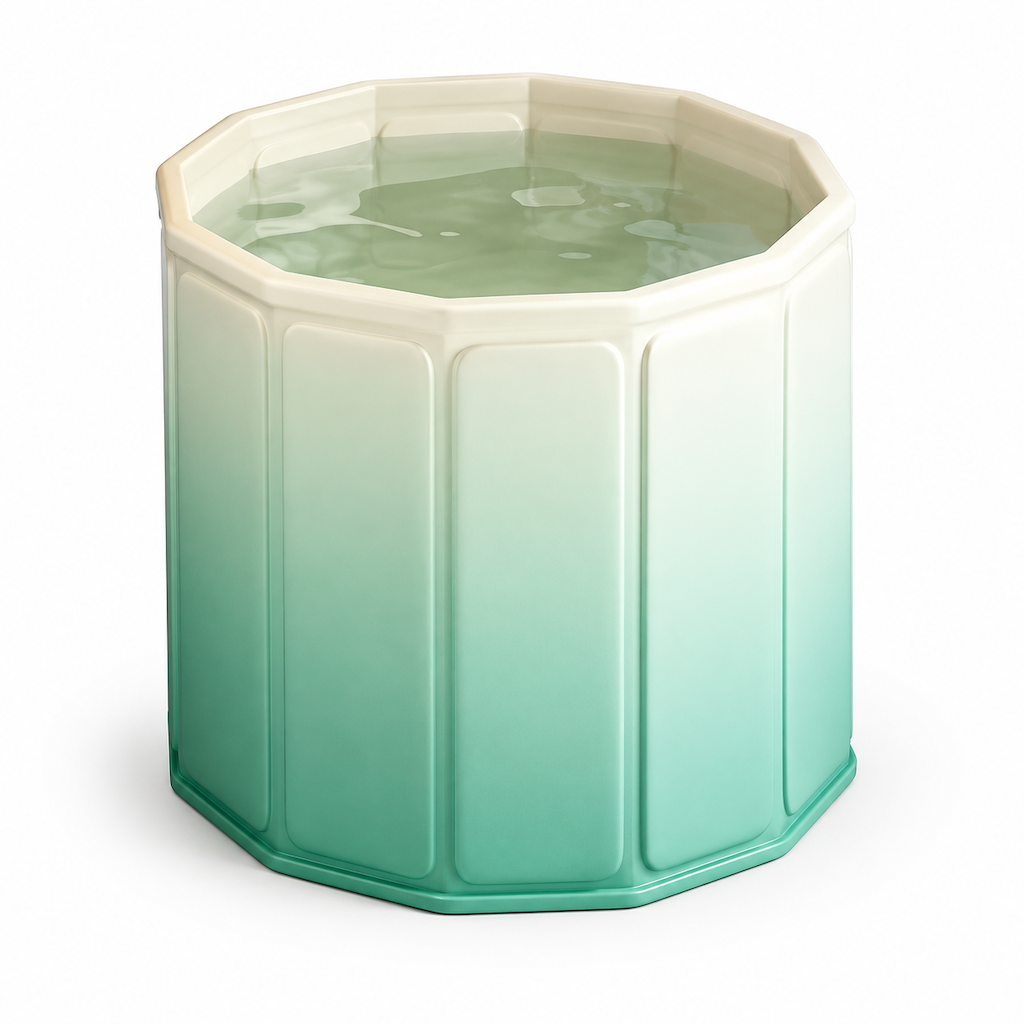 ✨50%OFF🛀Portable Folding Bathtub for Adults Large Thickened Insulated Soaking Tub with Cushion and Drain Pipe