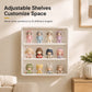 🖼️⚡ Dust-Proof Collectible Display Rack – 50% OFF! High-transparency panels, thickened casing, removable shelves – keeps figures safe & visible. 💯