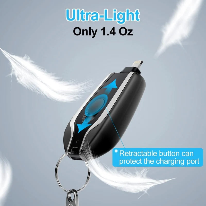 🔋1500mAh Mini Power Emergency Pod