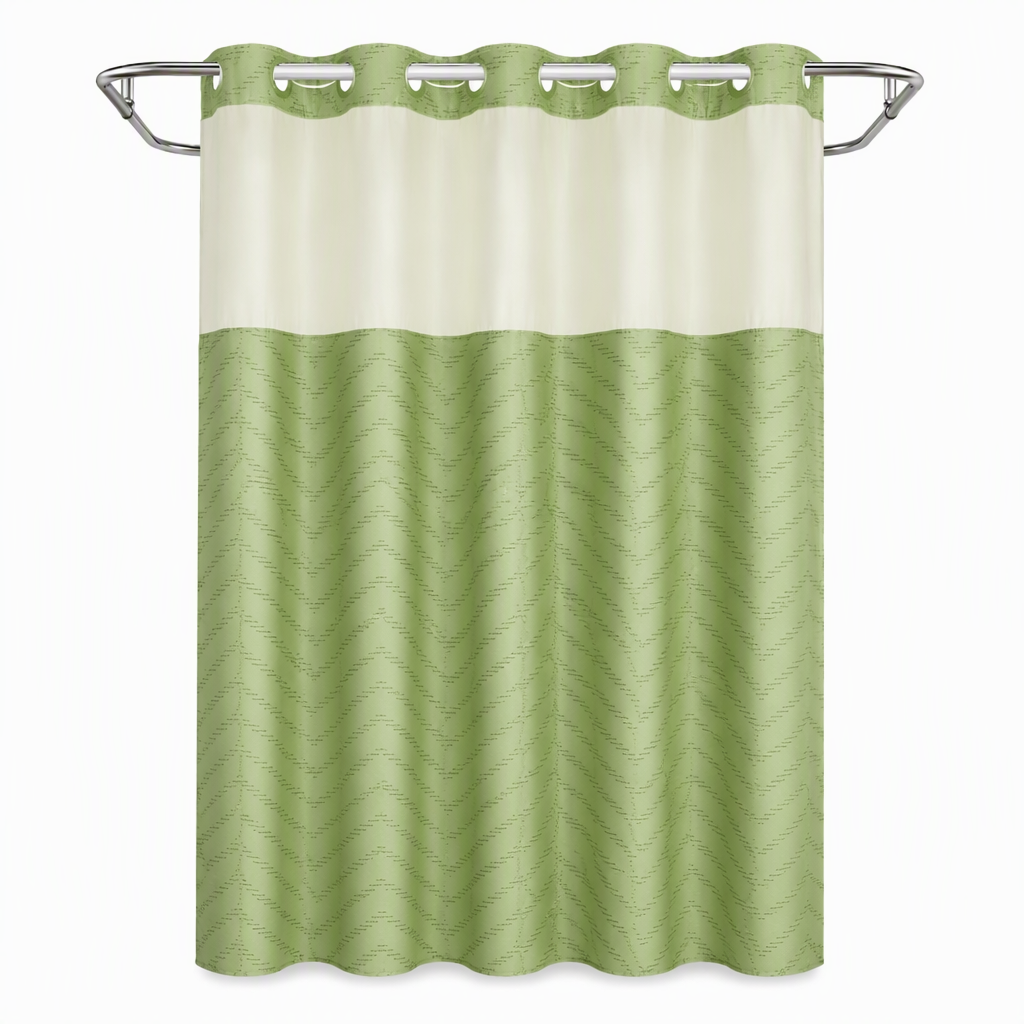 ⏳🔥LIMITED-TIME 50% OFF!⏰Waterproof Floral Shower Curtain🛁