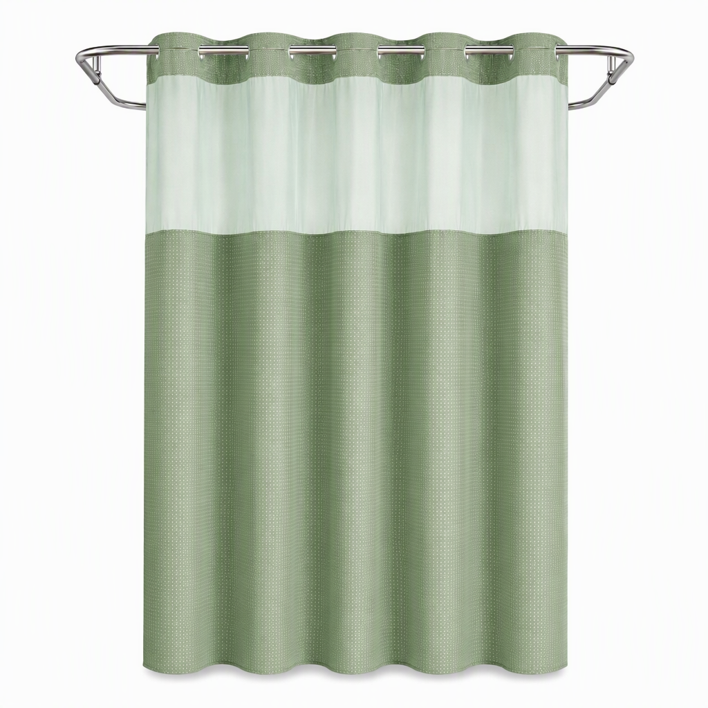 ⏳🔥LIMITED-TIME 50% OFF!⏰Waterproof Floral Shower Curtain🛁